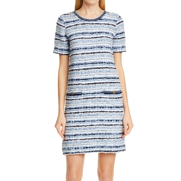 Tory Burch Dresses & Skirts - Tory burch NWT Tweed Shift Dress XS